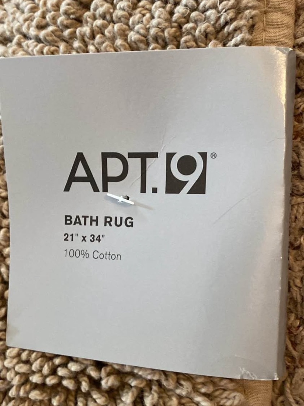 Apt. 9/ Bath Mat/ 21 x 34